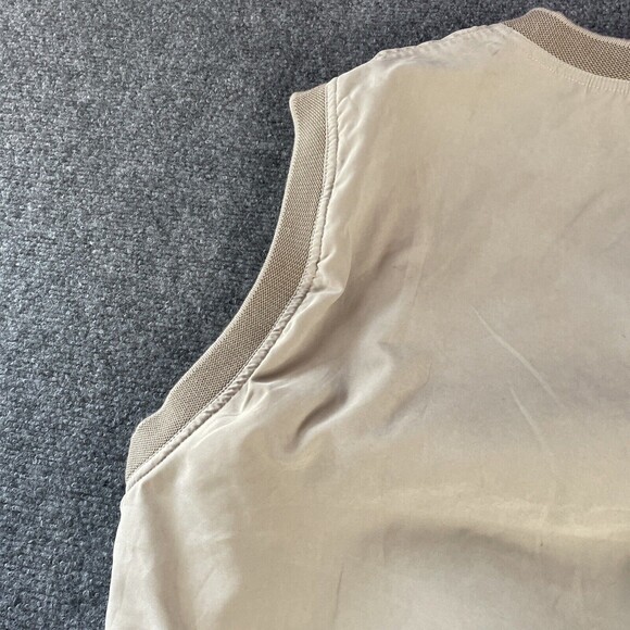 Marines Men’s Sleeveless Vest Banded Waist Zipper Pockets Military V-Neck Heavy - Picture 15 of 16